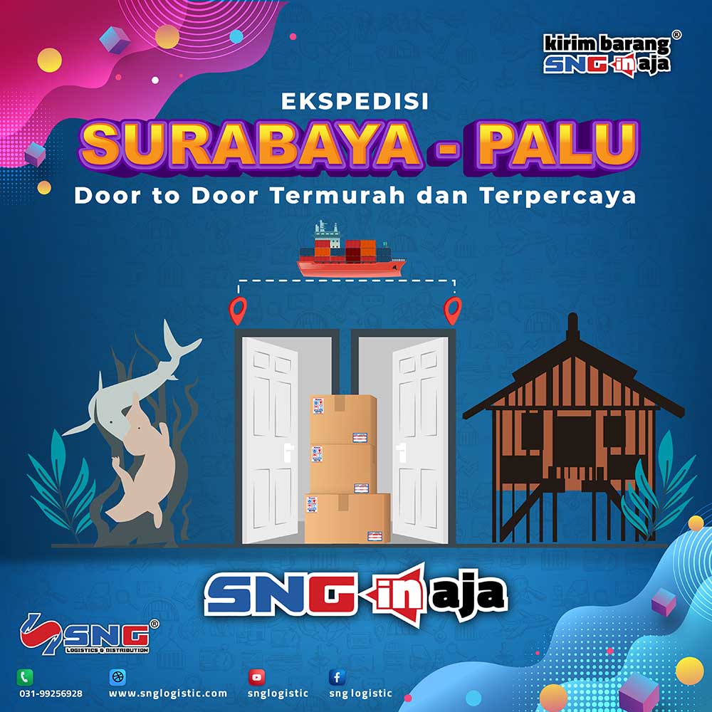 Ekspedisi Surabaya Palu Door to Door Termurah dan Terpercaya