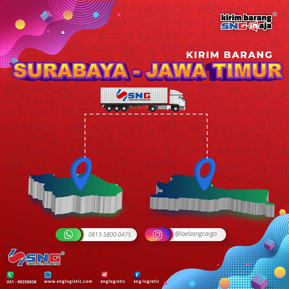 Tarif Pengiriman Surabaya ke Jawa Timur