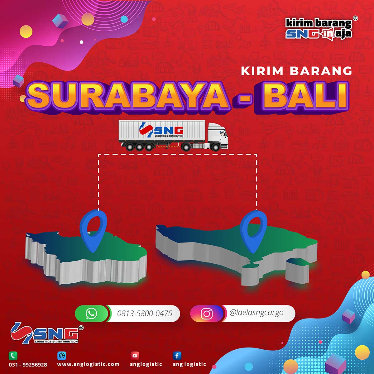 Tarif Pengiriman Surabaya ke Denpasar