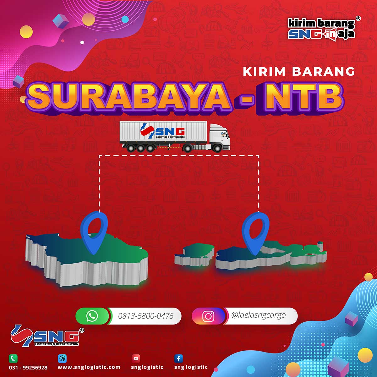 Tarif Pengiriman Surabaya ke Mataram