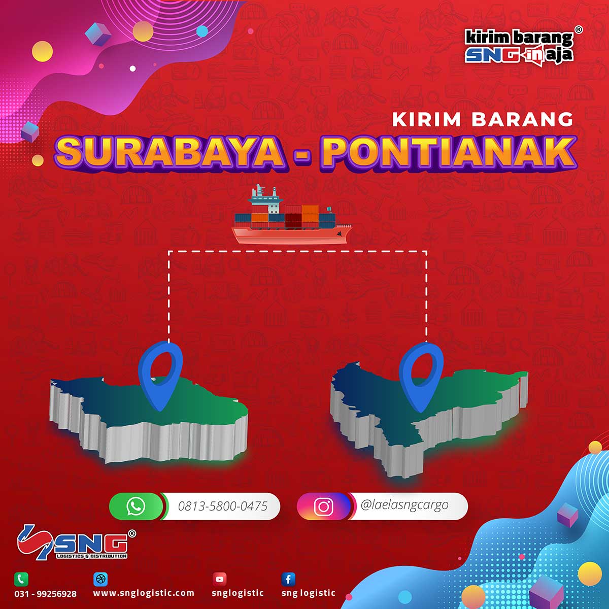 cargo kalimantan, jasa ekspedisi, cargo murah, tarif ekspedisi murah