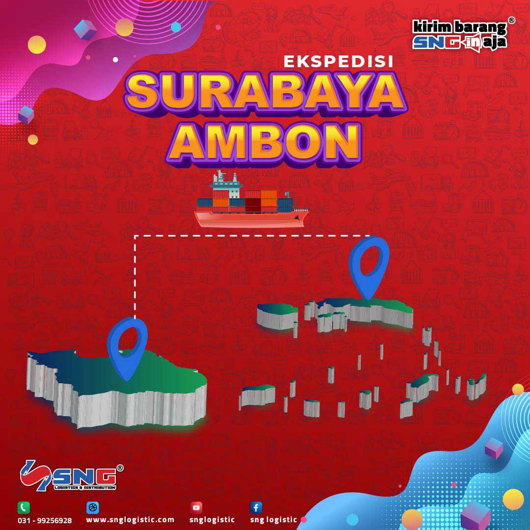 Cargo Murah Surabaya Ambon Aman dan Cepat