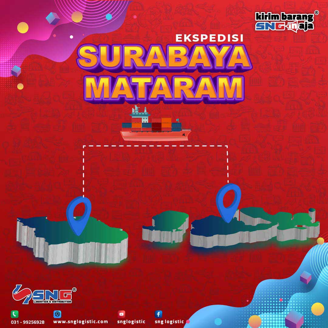 Jasa Ekspedisi Surabaya ke Mataram Murah dan Berkualitas