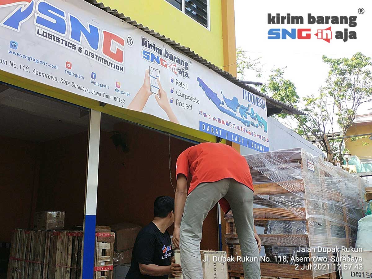 Pengiriman dari Surabaya ke Banjarmasin dengan SNG Logistic