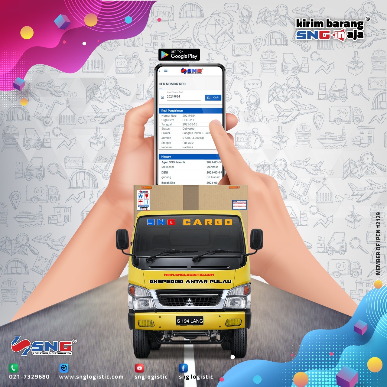 Jasa Trucking Cargo Darat dan Laut